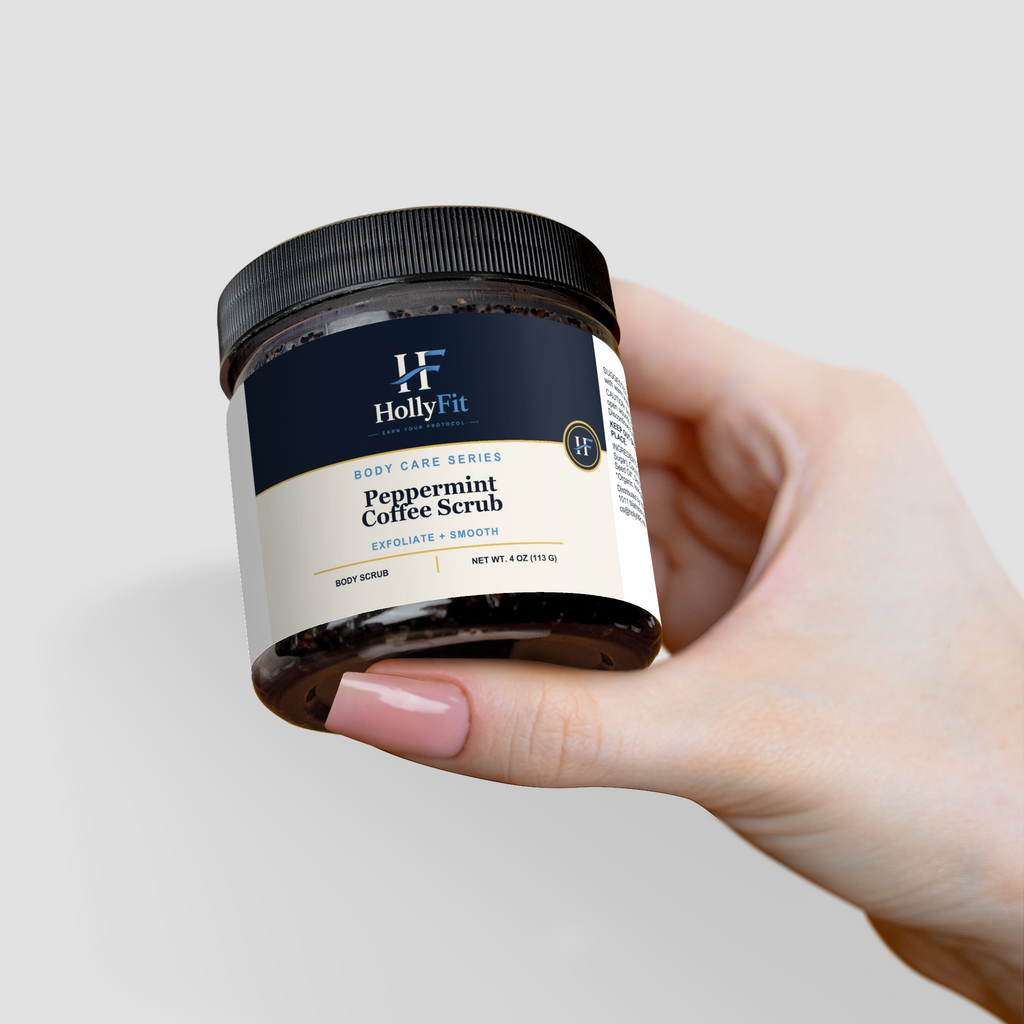 Peppermint Coffee Scrub