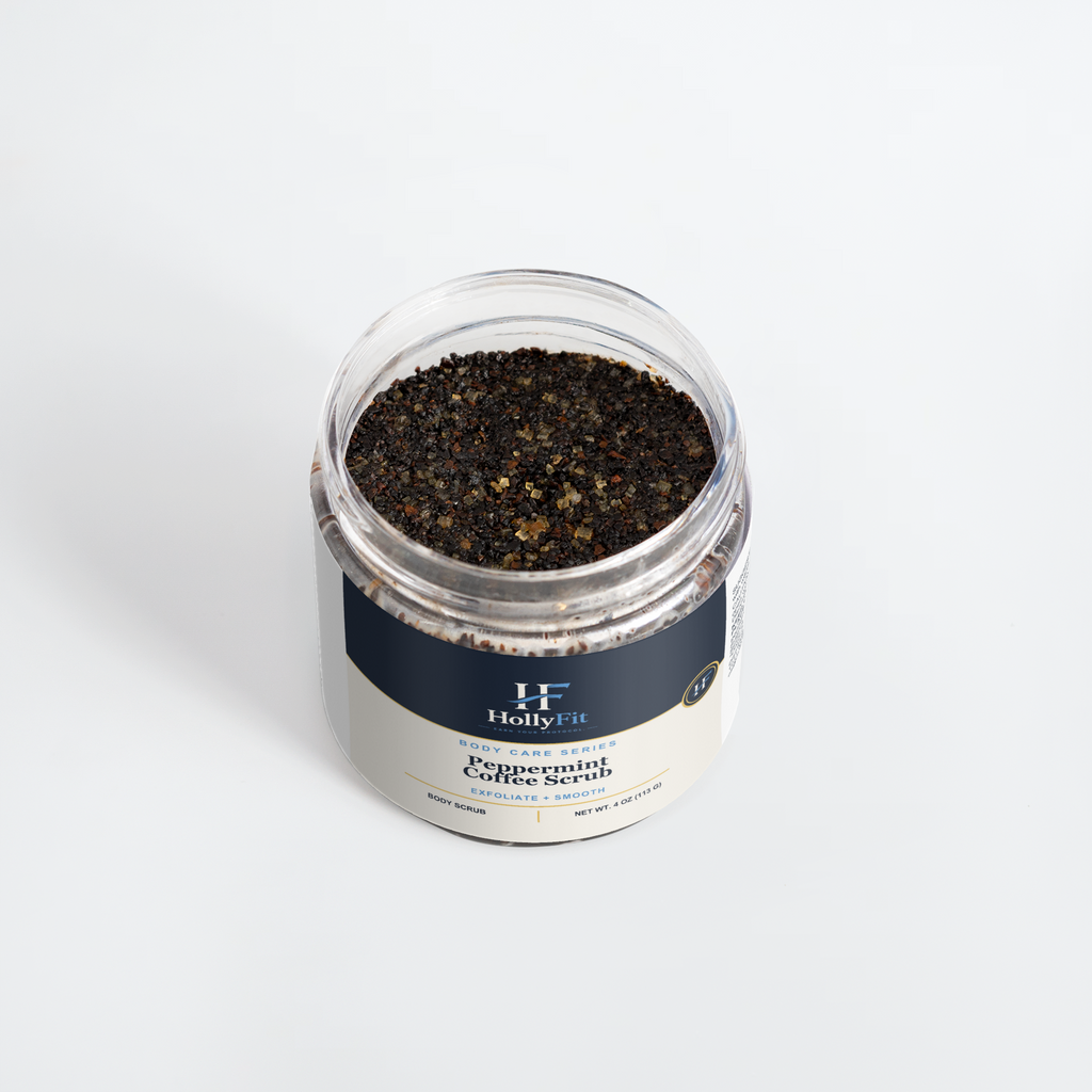 Peppermint Coffee Scrub