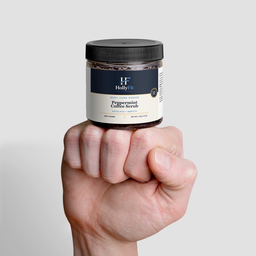 Peppermint Coffee Scrub